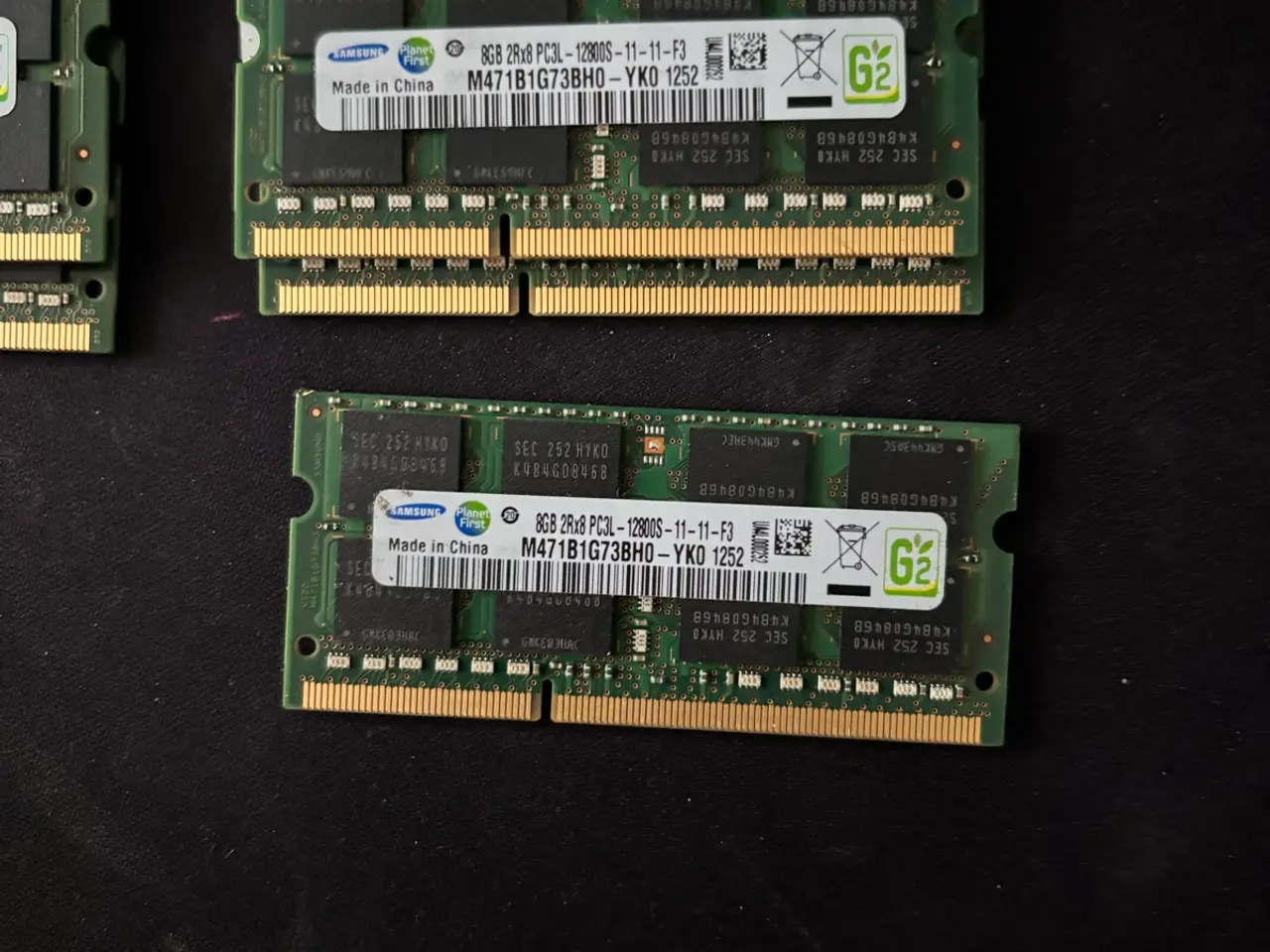 Billede 3 - 15 stk. DDR3 ram Samsung og ADATA 8gb moduler til
