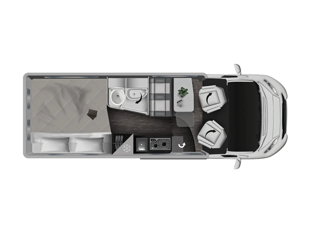 Billede 4 - 2027 - Mobilvetta KARYS 5.1 Det ypperste indenfor camper van