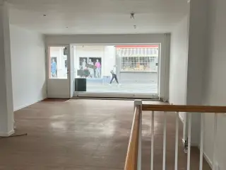 Butikslokale i gågade Nyborg