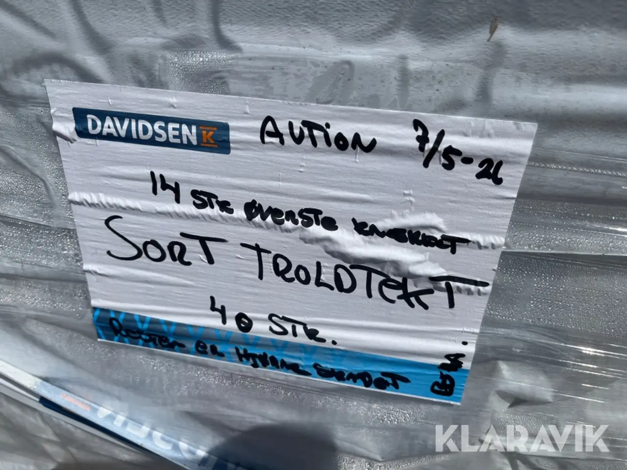 Billede 4 - Træbeton Troltekt Sort/Hvid 2 paller (64plader)