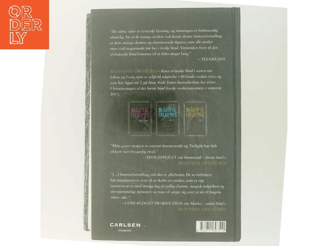 Billede 3 - Beautiful creatures - kaos af Kami Garcia (Bog)