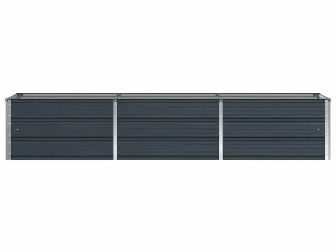 Billede 4 - Plantekasse Antracit 240 x 80 x 45 cm Stål