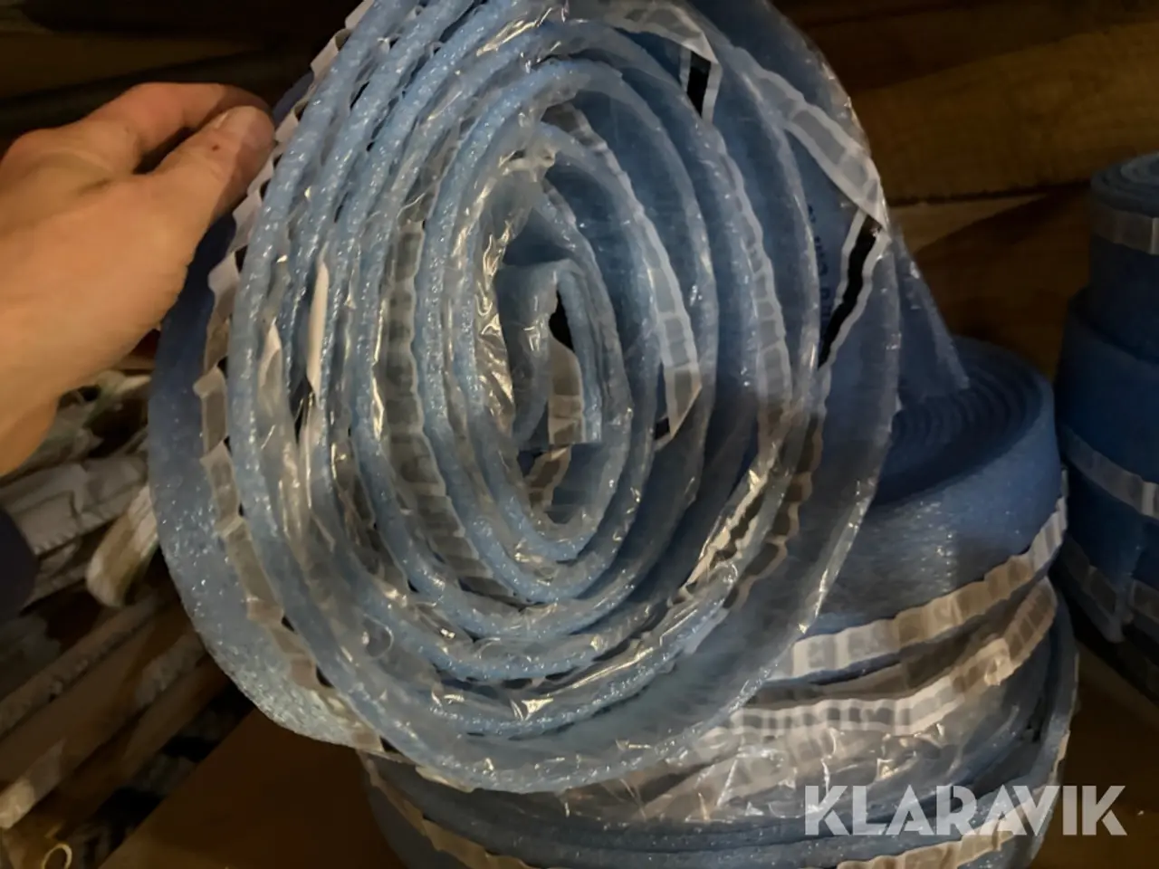 Billede 5 - Kantbånd Kantisolering i PE-skum – 6ruller + 1 mindre rulle