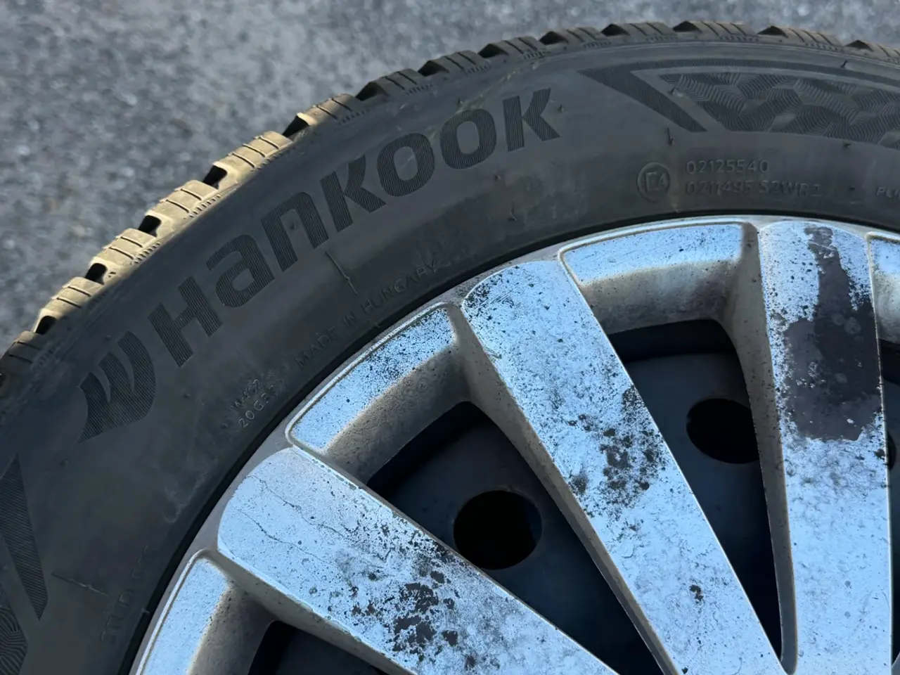 Billede 3 - 5x114.3Hyundai / Kia/ Mazda fælge med vinter dæk. 