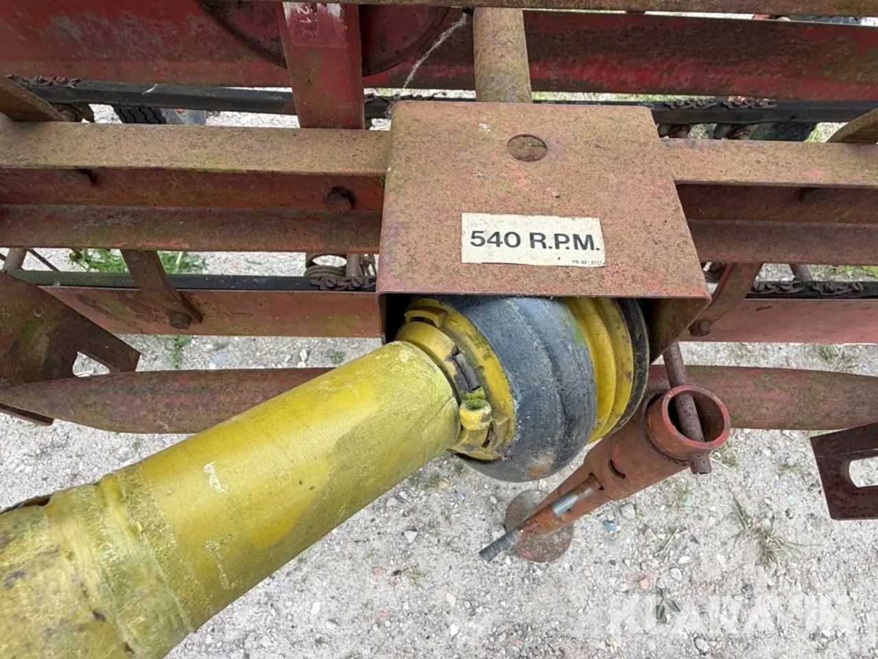 Billede 9 - PTO-drevet siderive-rive/fingerrive HSR 240 R
