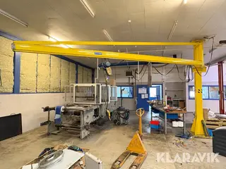 Søjlesvingkran 125kg