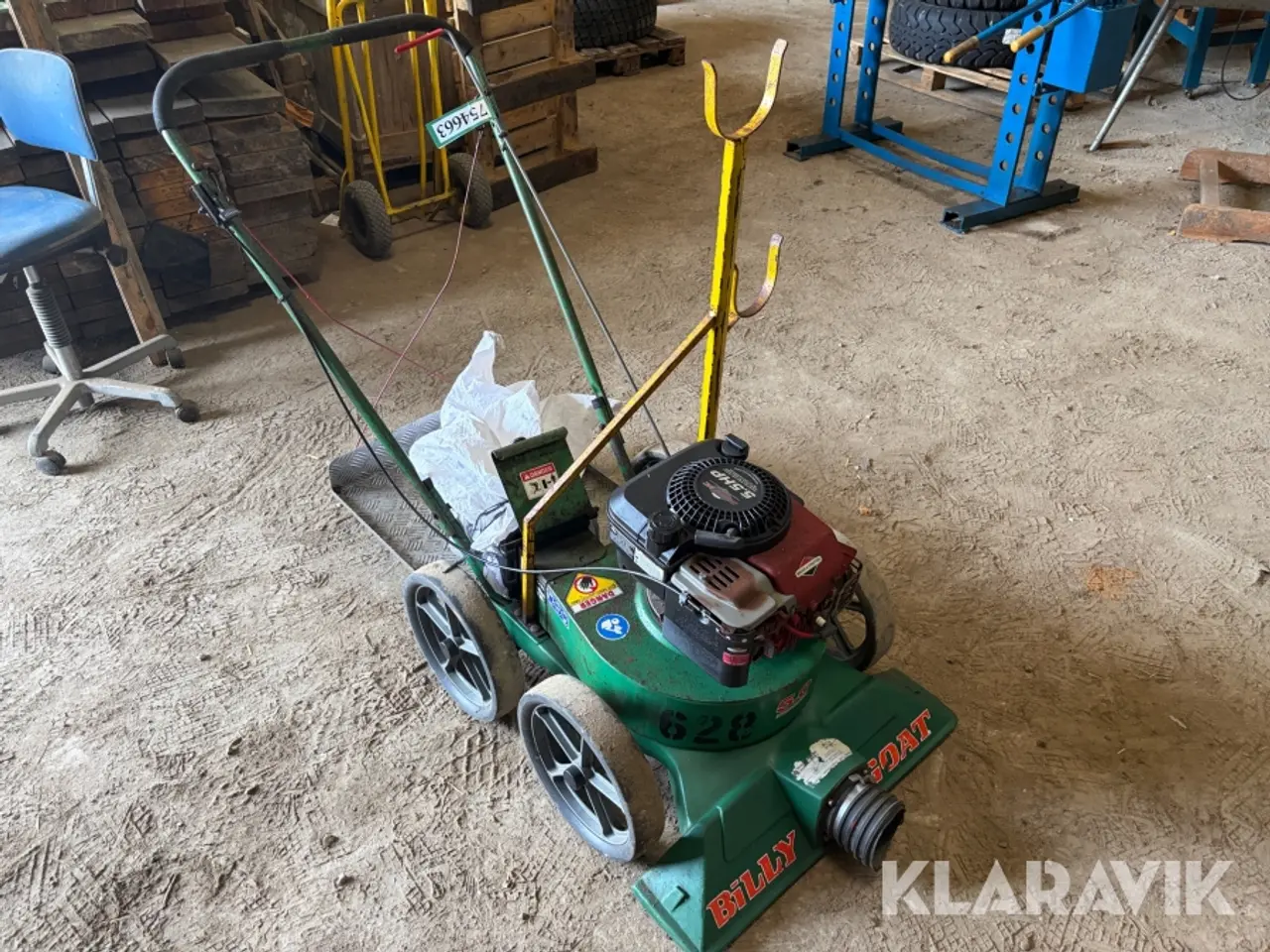 Billede 4 - Løvsuger Billy Goat 5.0 Horsepower