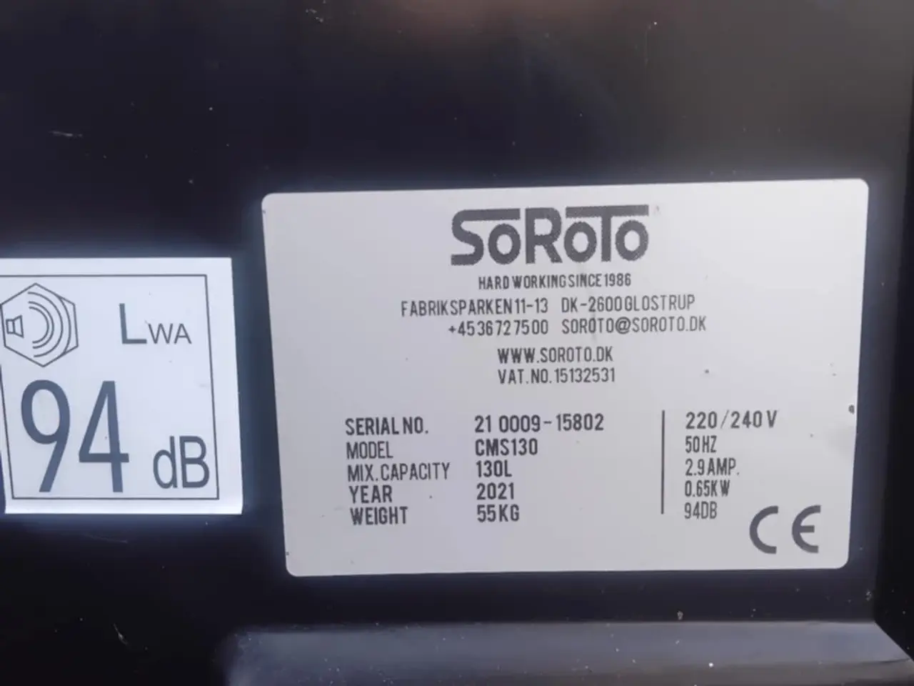 Billede 3 - Soroto C130 tromleblander