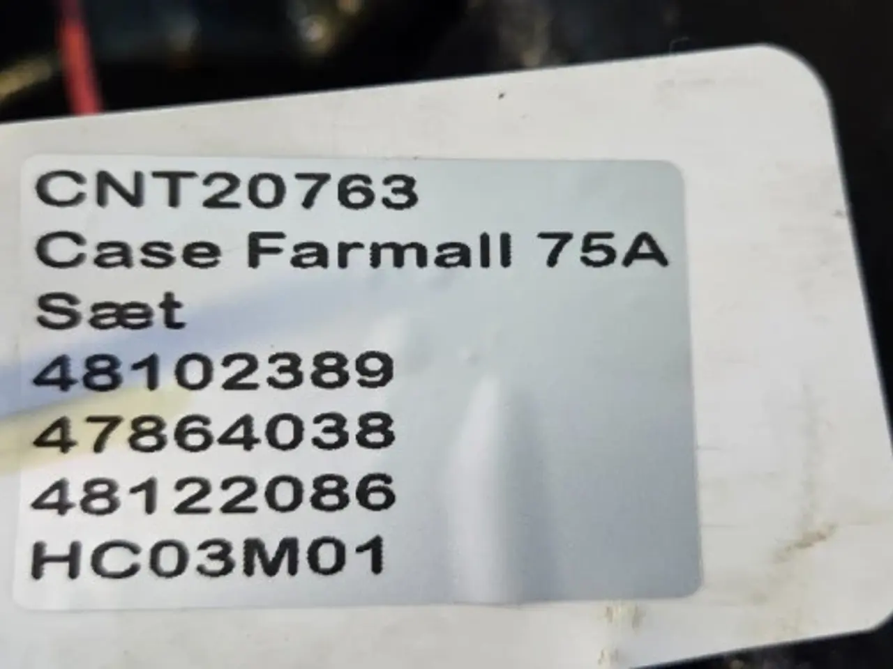 Billede 16 - Case Farmall 75A Frontvægt Sæt 48102389