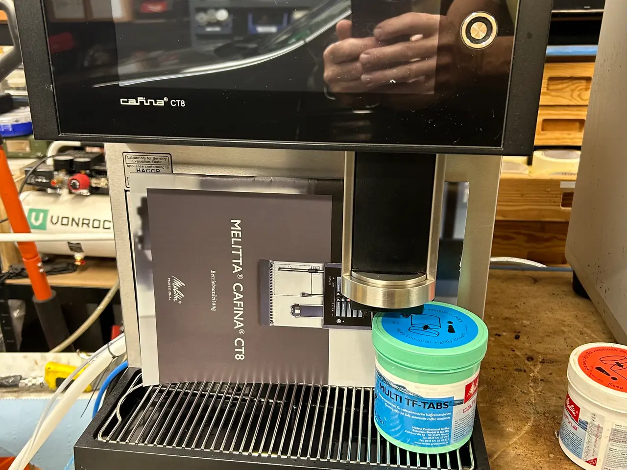 Billede 5 - Melitta CT8 Fuldautomatisk kaffemaskine - KONGEN.
