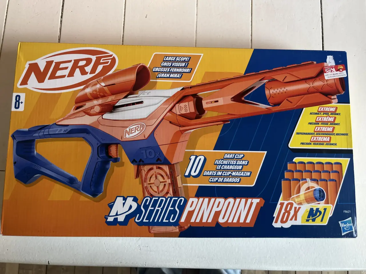 Billede 1 - Nerf gun med 18 skud - helt ny