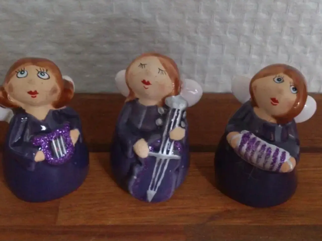 Billede 1 - Engleorkester små figurer..