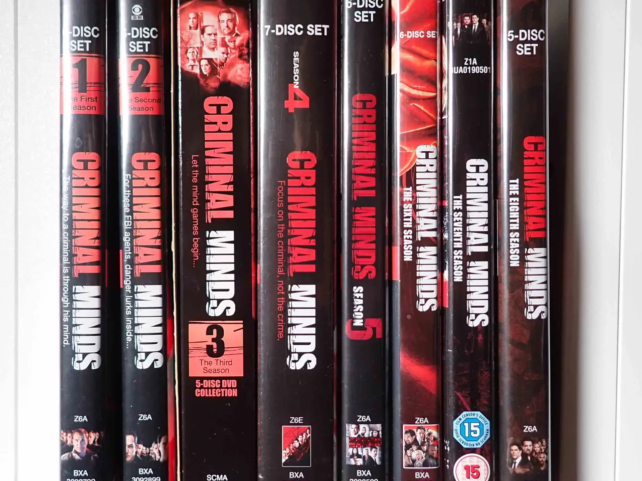 Billede 1 - Criminal minds 8 sæsoner