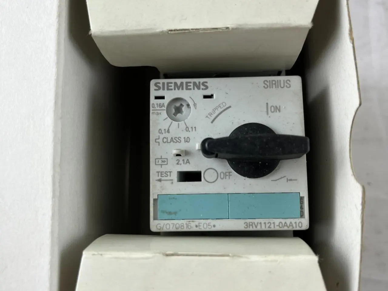 Billede 4 - Siemens 3RV1121‑0AA10 SIRIUS Motor Protection