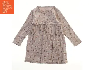 Kjole med Fugleprint fra Petit (str. 98)