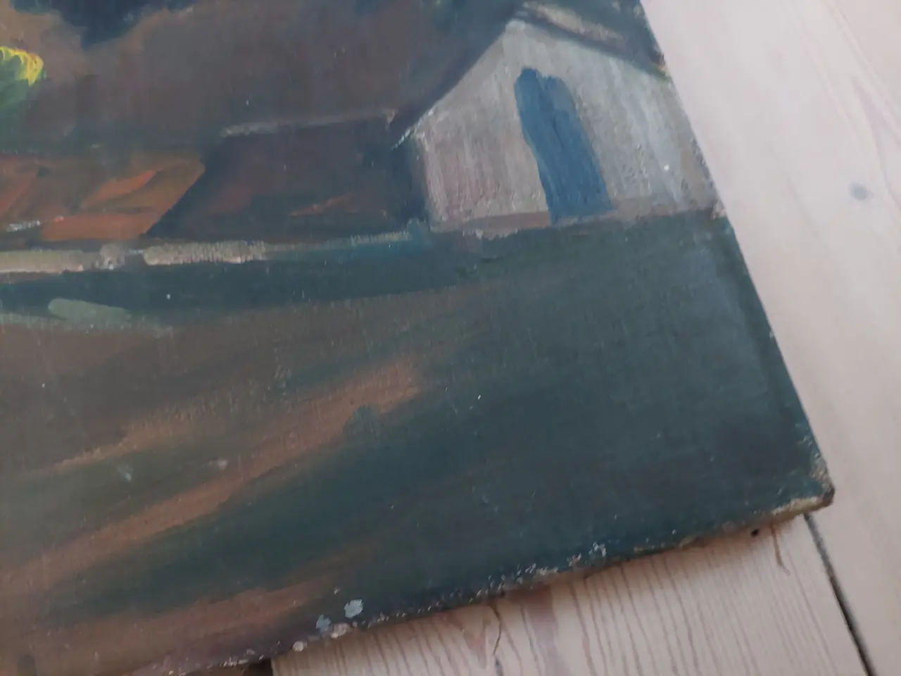 Billede 6 - Ældre Saabye maleri (43 x 70cm)
