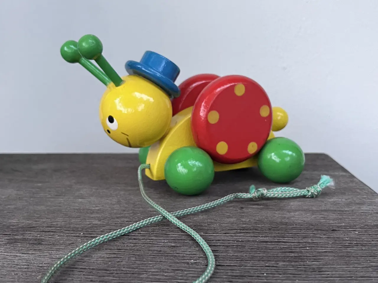 Billede 7 - Original retro træ-snegl (trækdyr) fra Tjekkoslova
