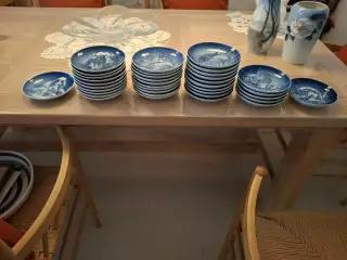 37 stk Bing & Grøndahl Morsdags platter 1969-2005