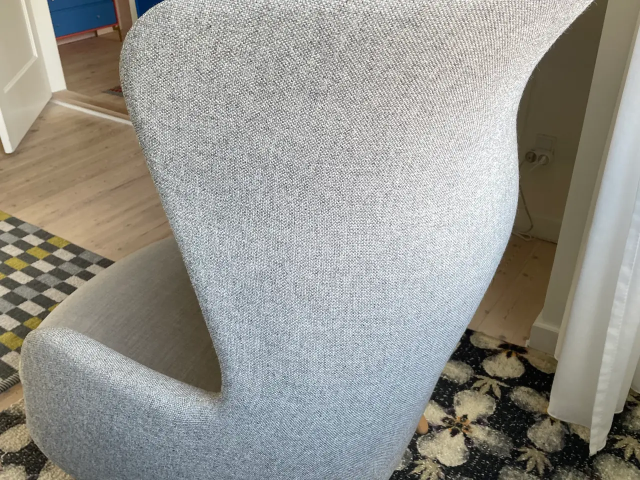 Billede 4 - Grå RO lænestol fra Fritz Hansen