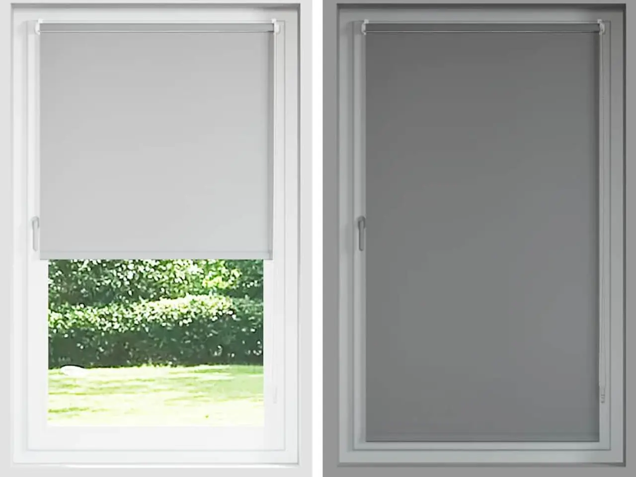 Billede 9 - Mørklægningsrullegardin 70×210 cm - marineblå, polyester
