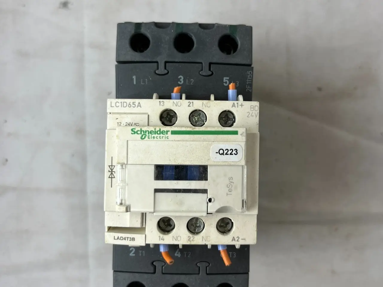 Billede 4 - Schneider LC1D65A TeSys kontaktor 80A 24V DC Coil
