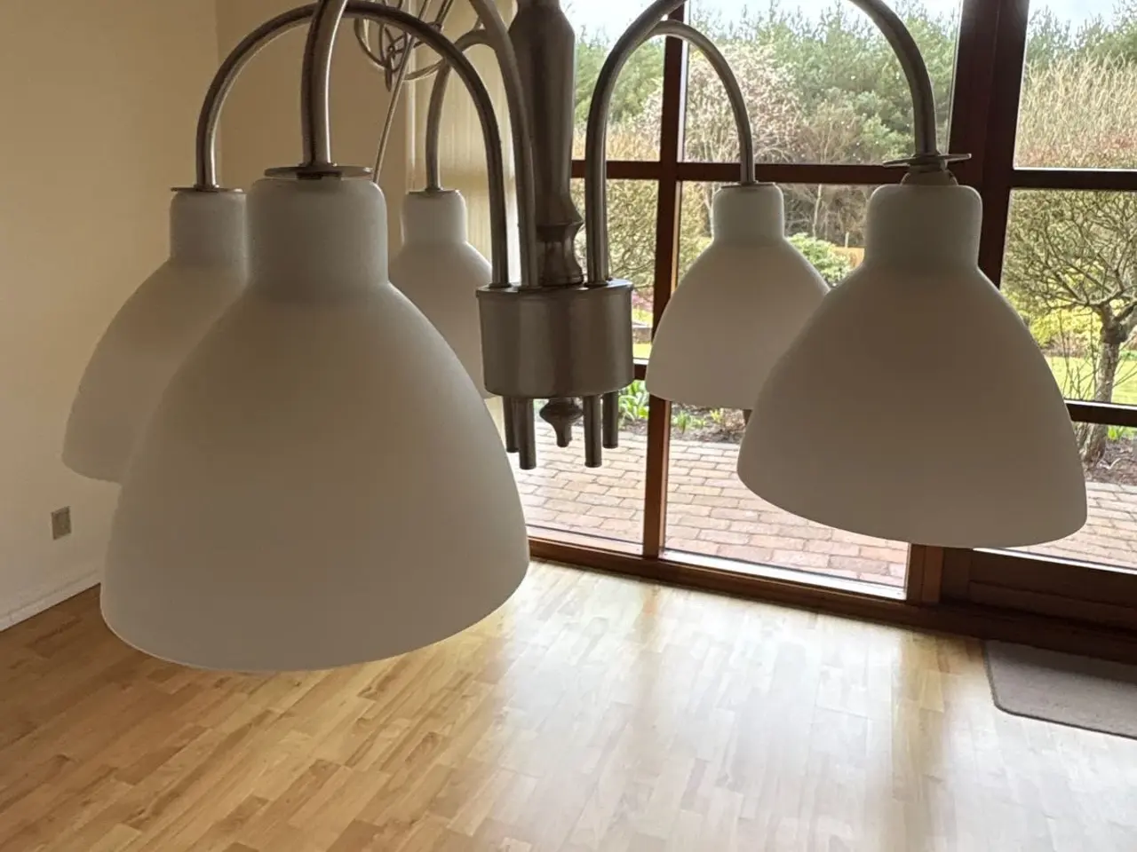 Billede 1 - Flot fem armet lampe sælges
