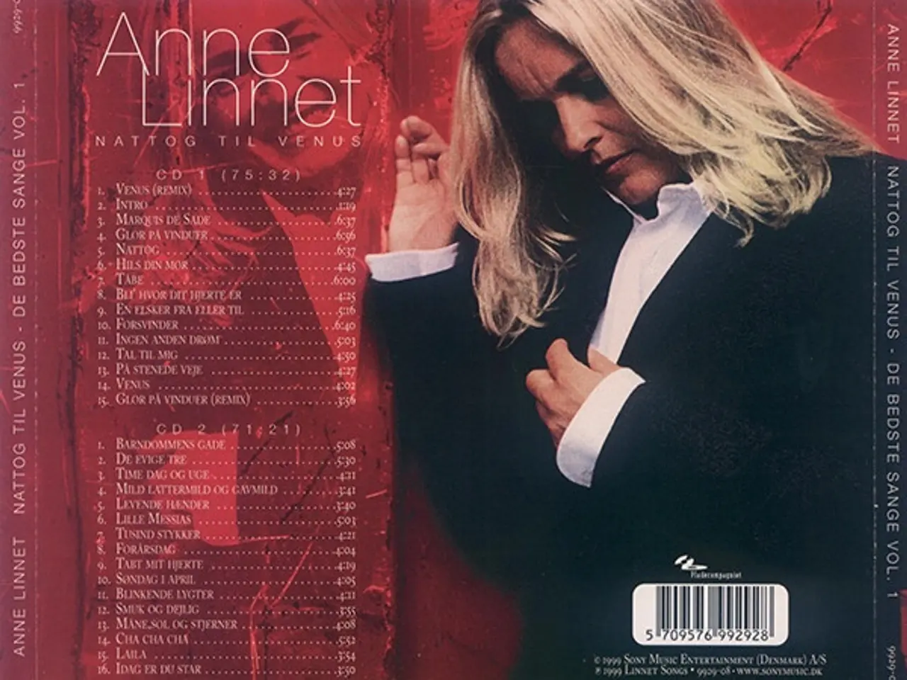 Billede 2 - Anne Linnet – Nattog Til Venus – 2CD