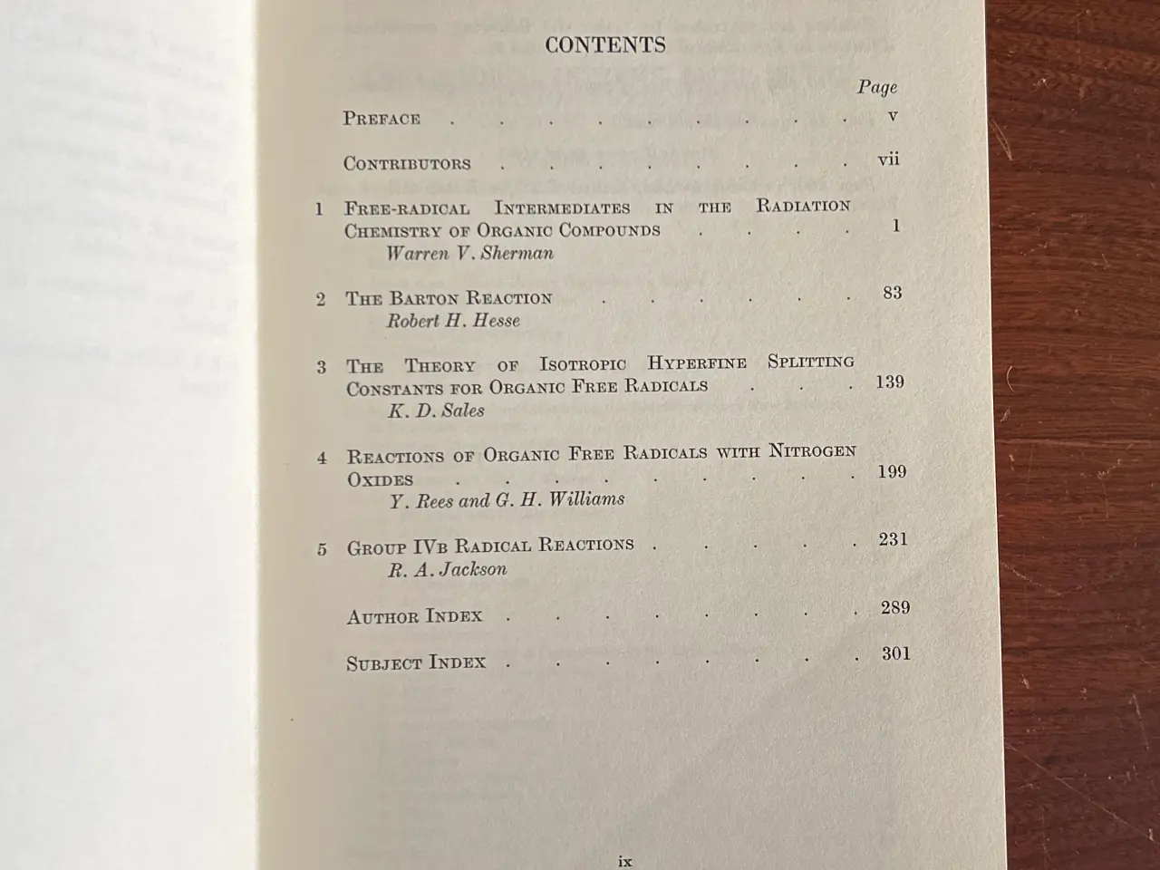 Billede 2 - Advances in Free-Radical Chemistry Volume Three