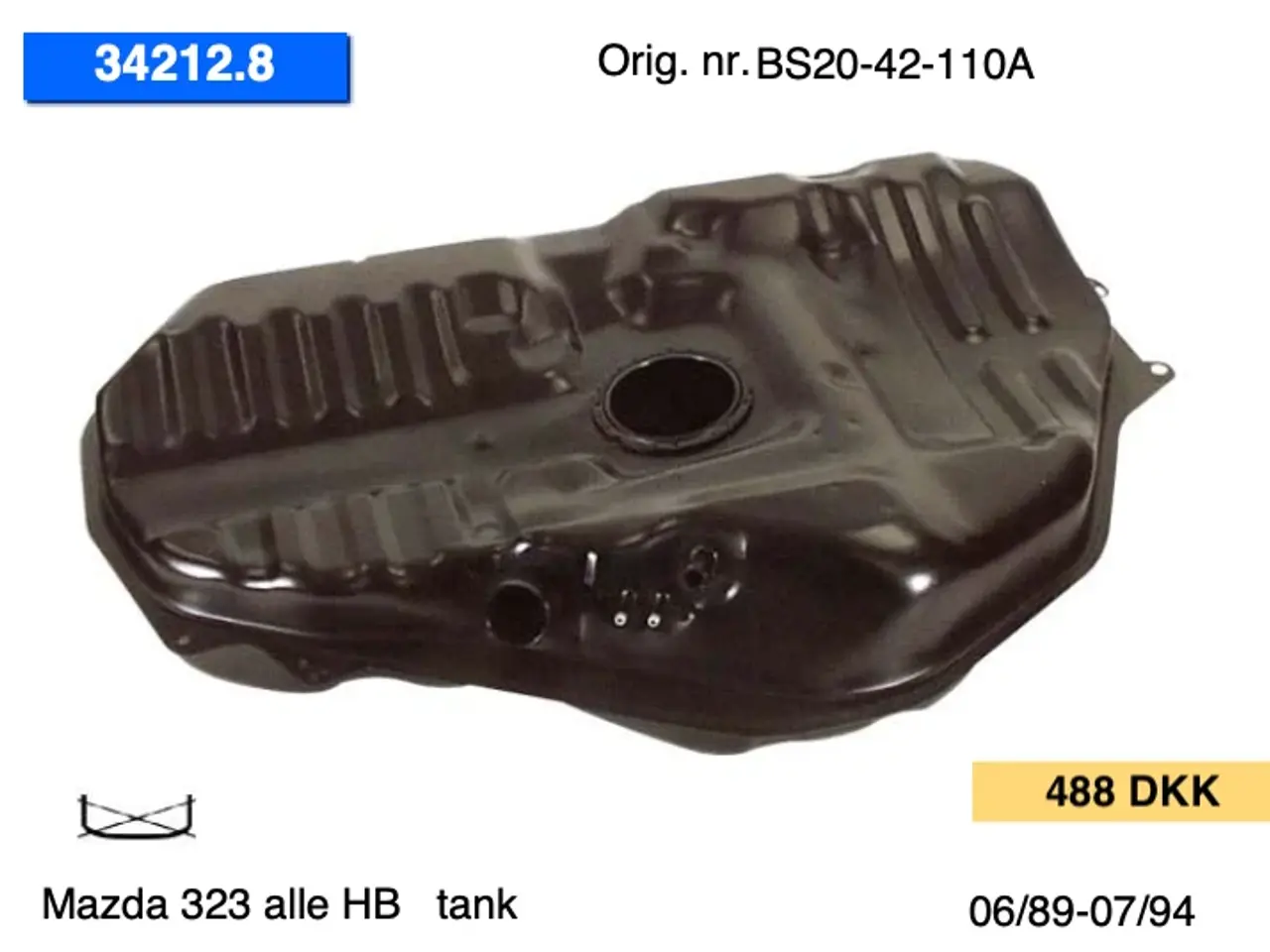 Billede 8 - Mazda 323 BG-BA (89-98) tanke