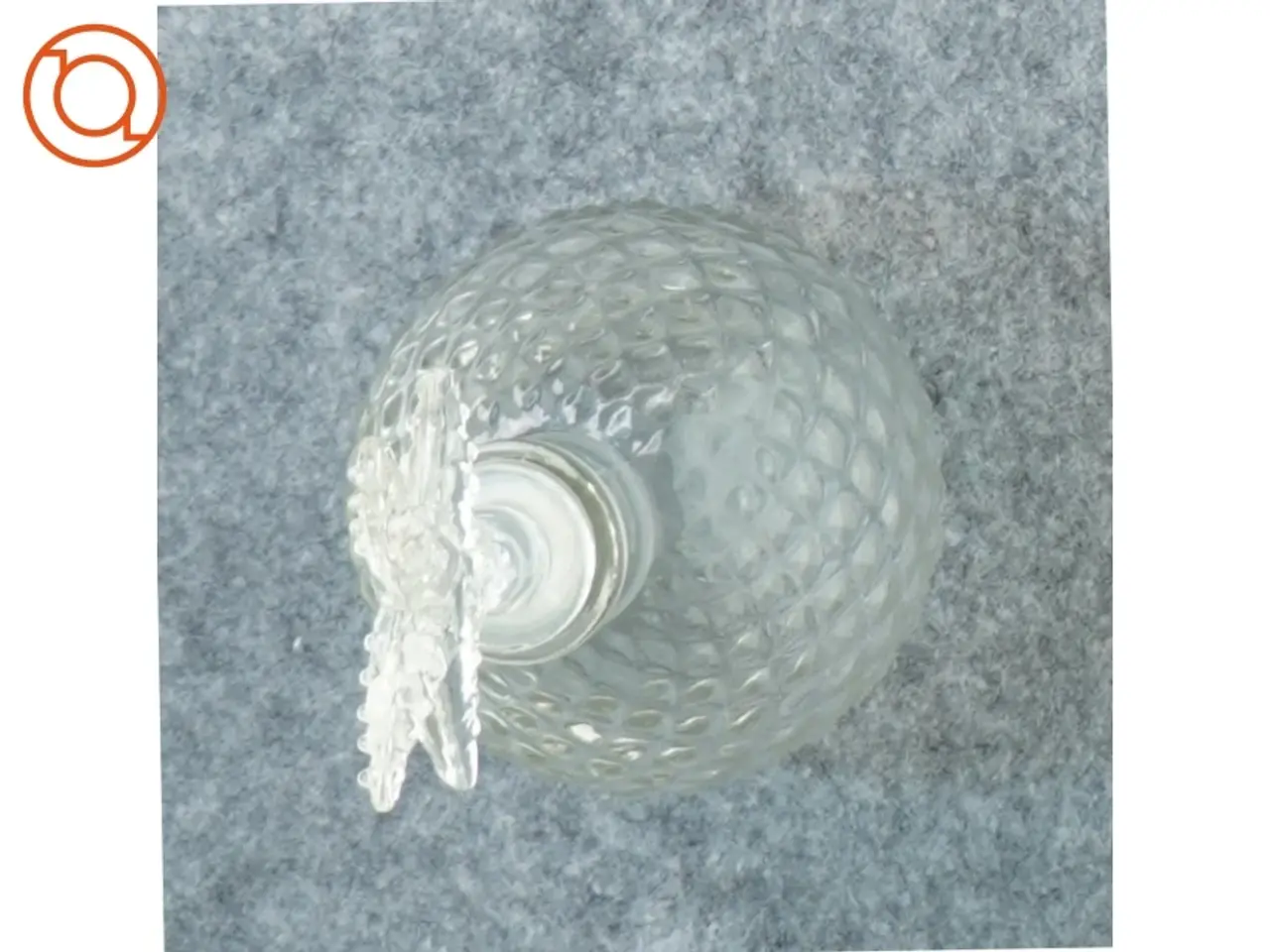 Billede 2 - Glas karaffel flaske med søstjerne prop (str. 20 x 6 cm)