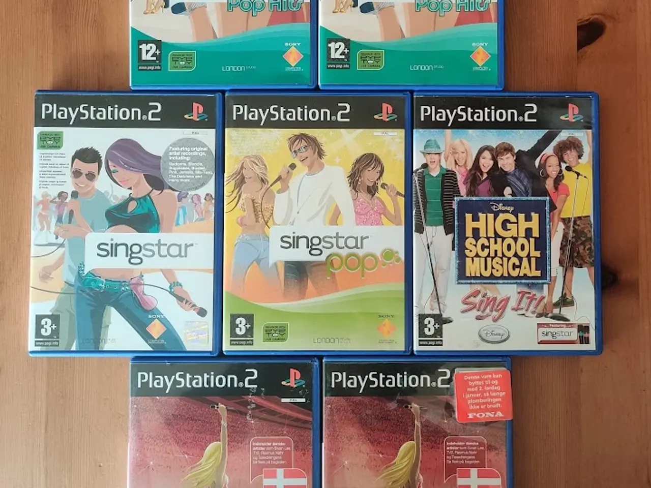 Billede 2 - Singstar mikrofoner til PS2 + spil dertil
