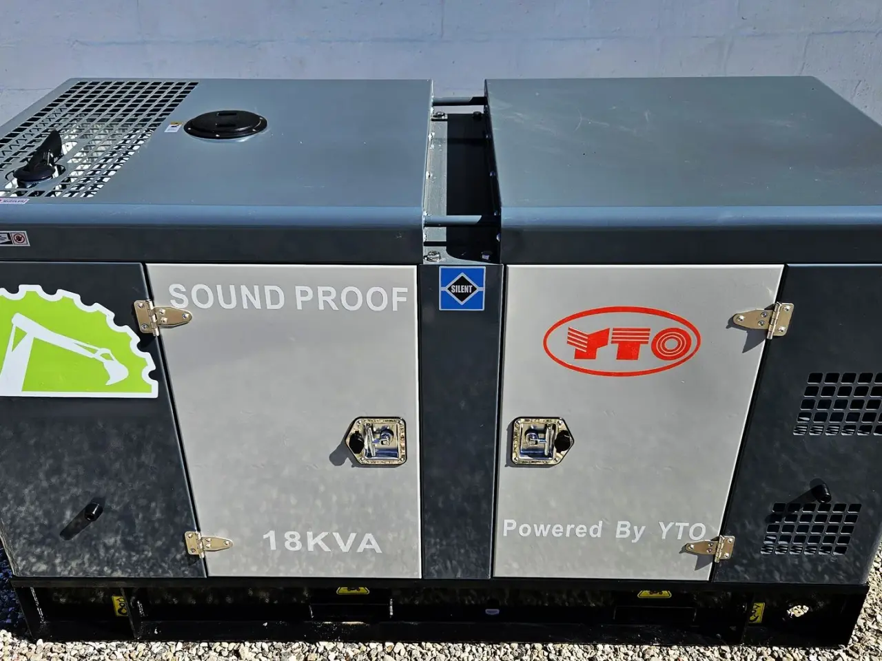 Billede 6 - YTO 18 KVA Fabriksny / Leroy-Somer generator