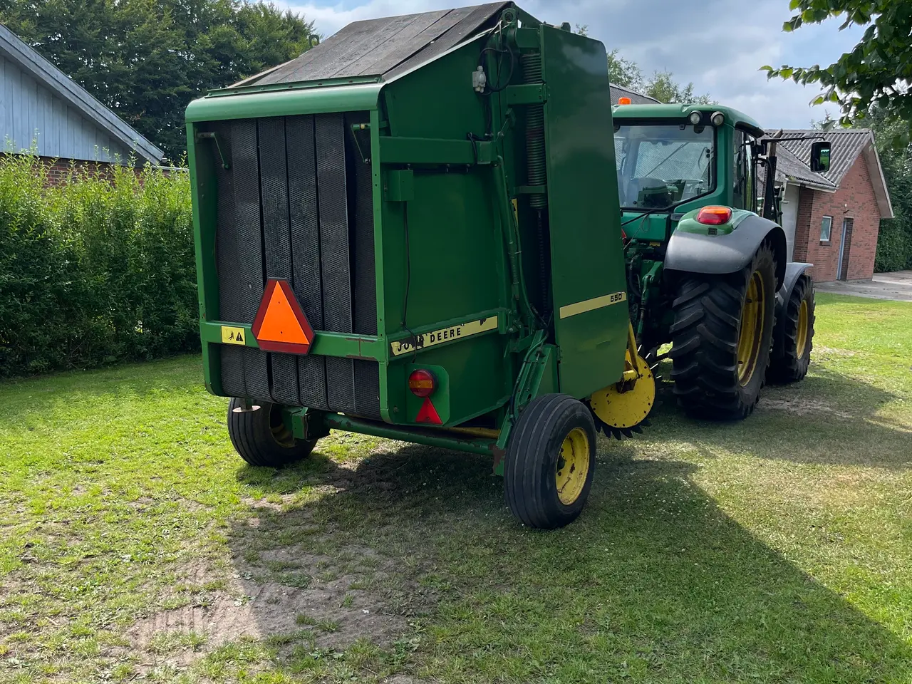 Billede 6 - John Deere 550 Rundballepresser