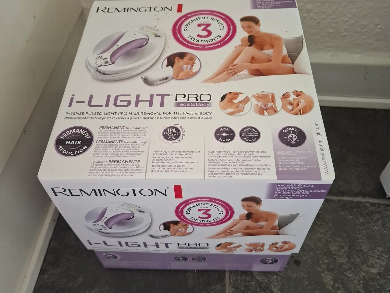 Billede 1 - Remington ipl pro permanent hårfjerning 