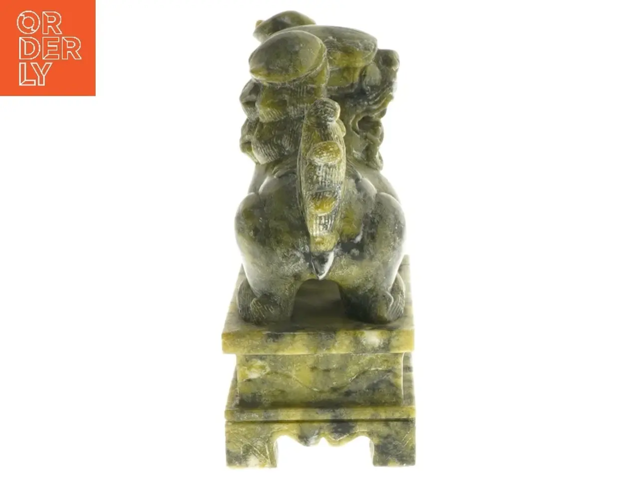 Billede 3 - Jade skulptur af foo hund (str. 10,5 cm)