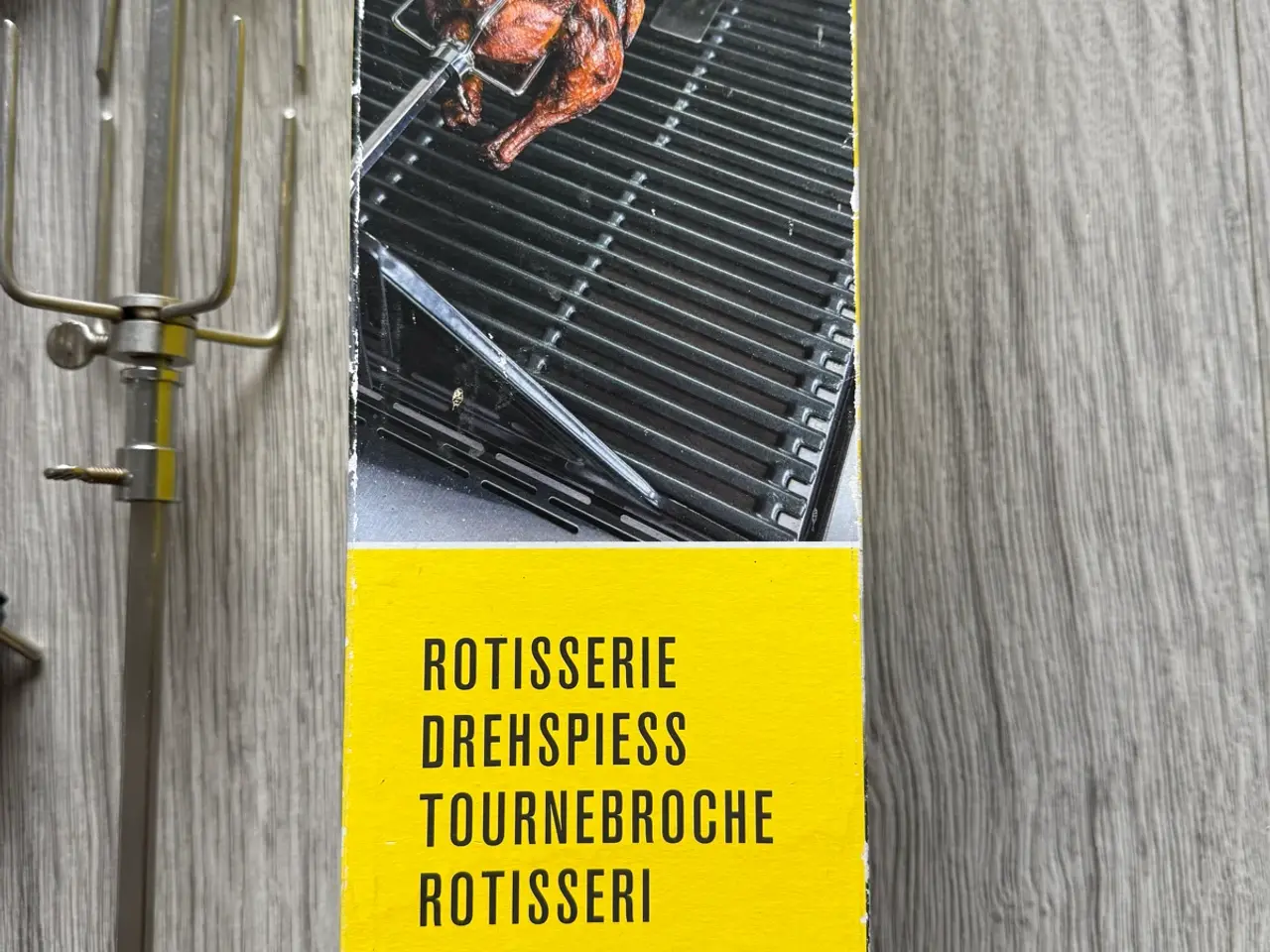 Billede 2 - Motor & spyd til Char-Broil rotisserie.