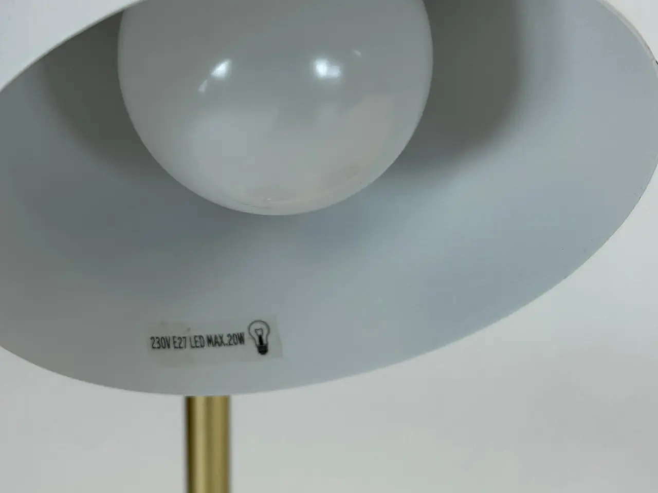 Billede 5 - Poulmann Orm Lampe – Hvid H 50 cm