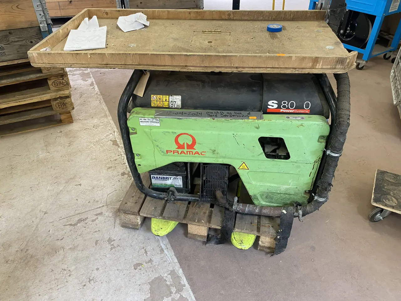 Billede 1 - Benzin Generator PRAMAC S8000