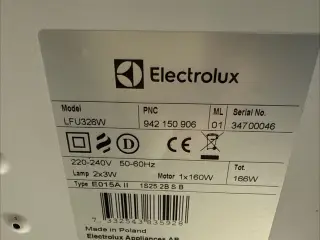 Væghængt emhætte