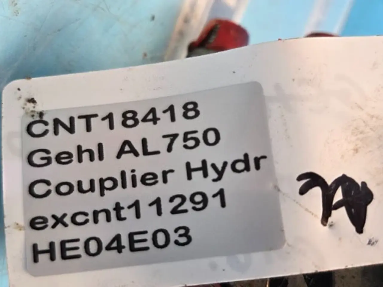 Billede 13 - Gehl AL750 Couplie Hydraulik