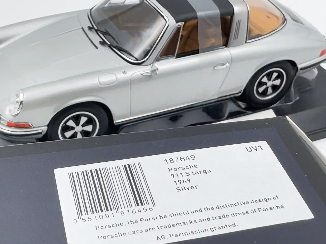 Billede 7 - 1969 Porsche 911 S Targa 1:18  