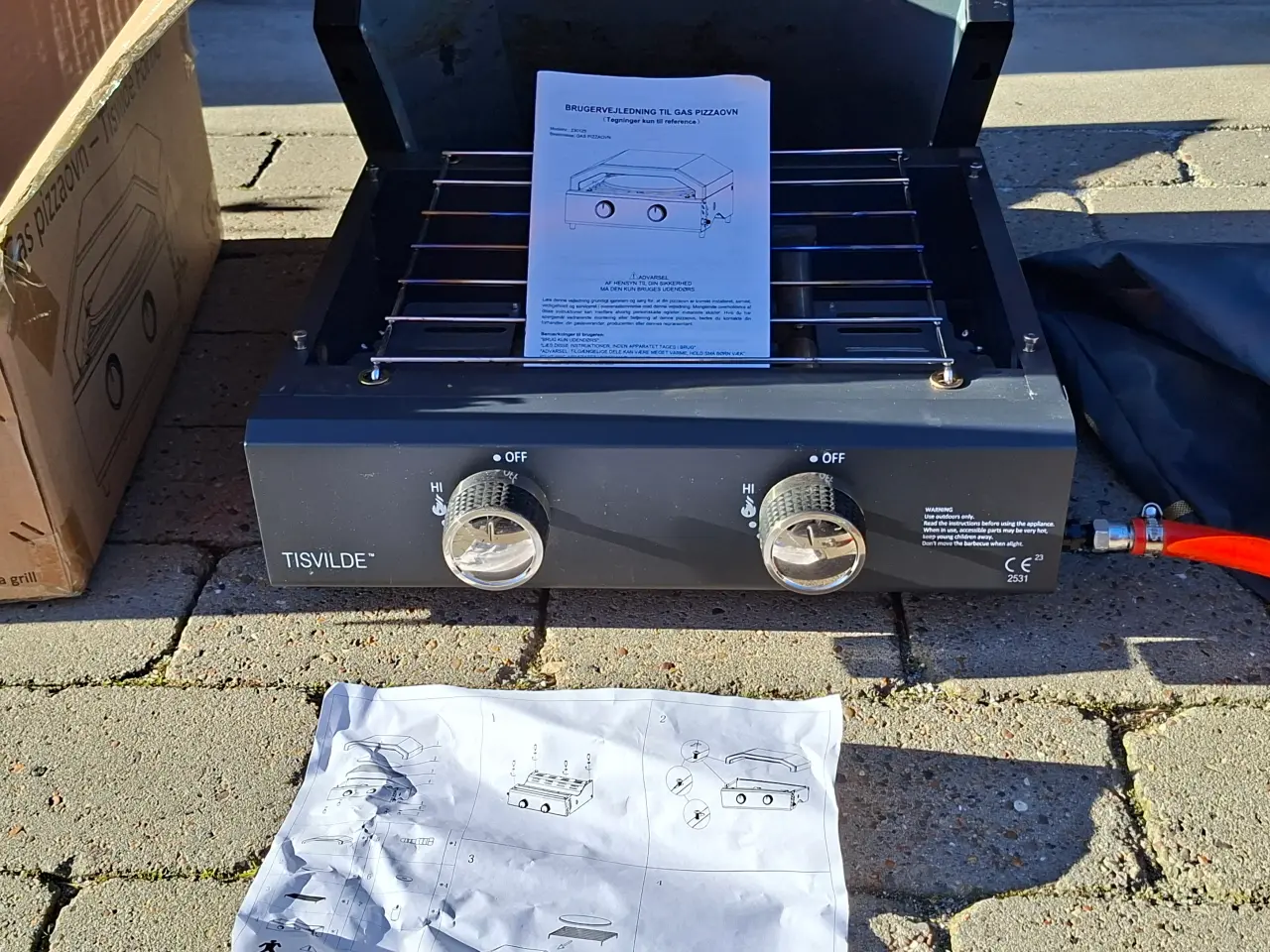 Billede 10 - Pizzaovn bordmodel til gas
