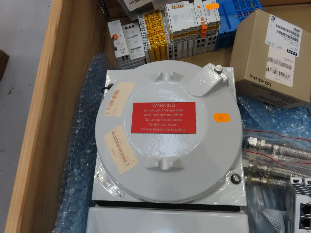 Billede 4 - Palle med div. strømforsyninger SITOP PSU8200, eltavle TITECH ELECTRIC m.m.