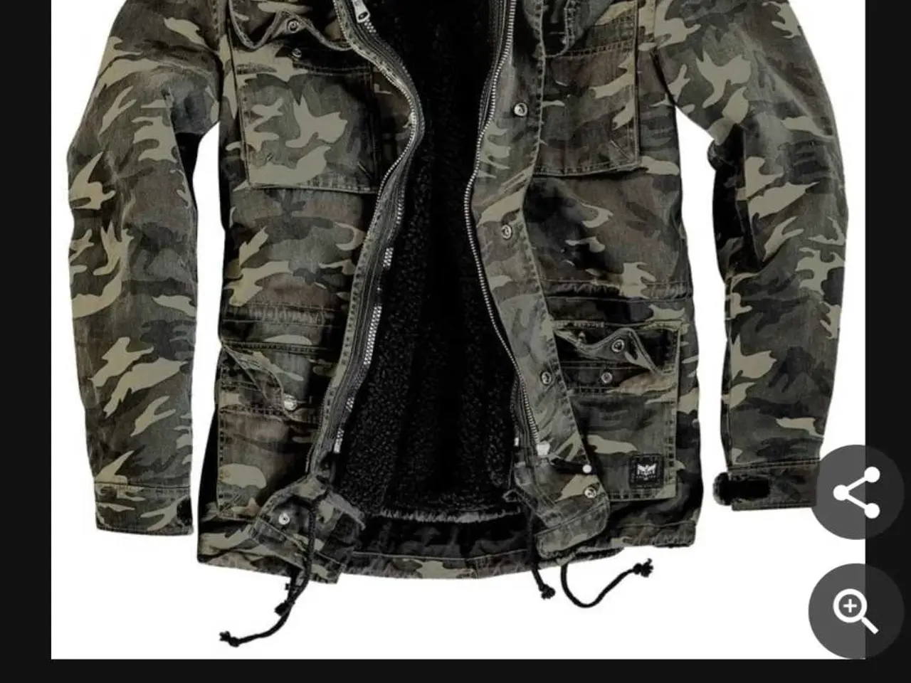 Billede 1 - Camouflage sommer/vinter jakke. str XL