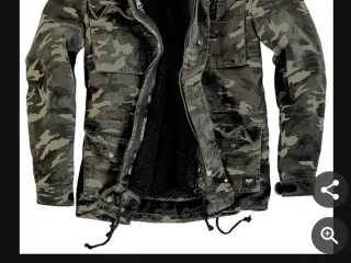 Camouflage sommer/vinter jakke. str XL