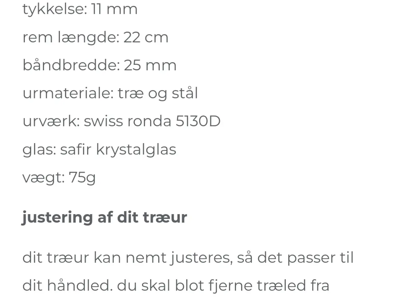 Billede 10 - WOOD ME REGATTA UR