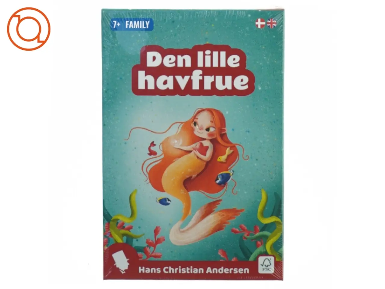 Billede 1 - Den lille havfrue fra Fsc (str. 23 x 15 x 4 cm)