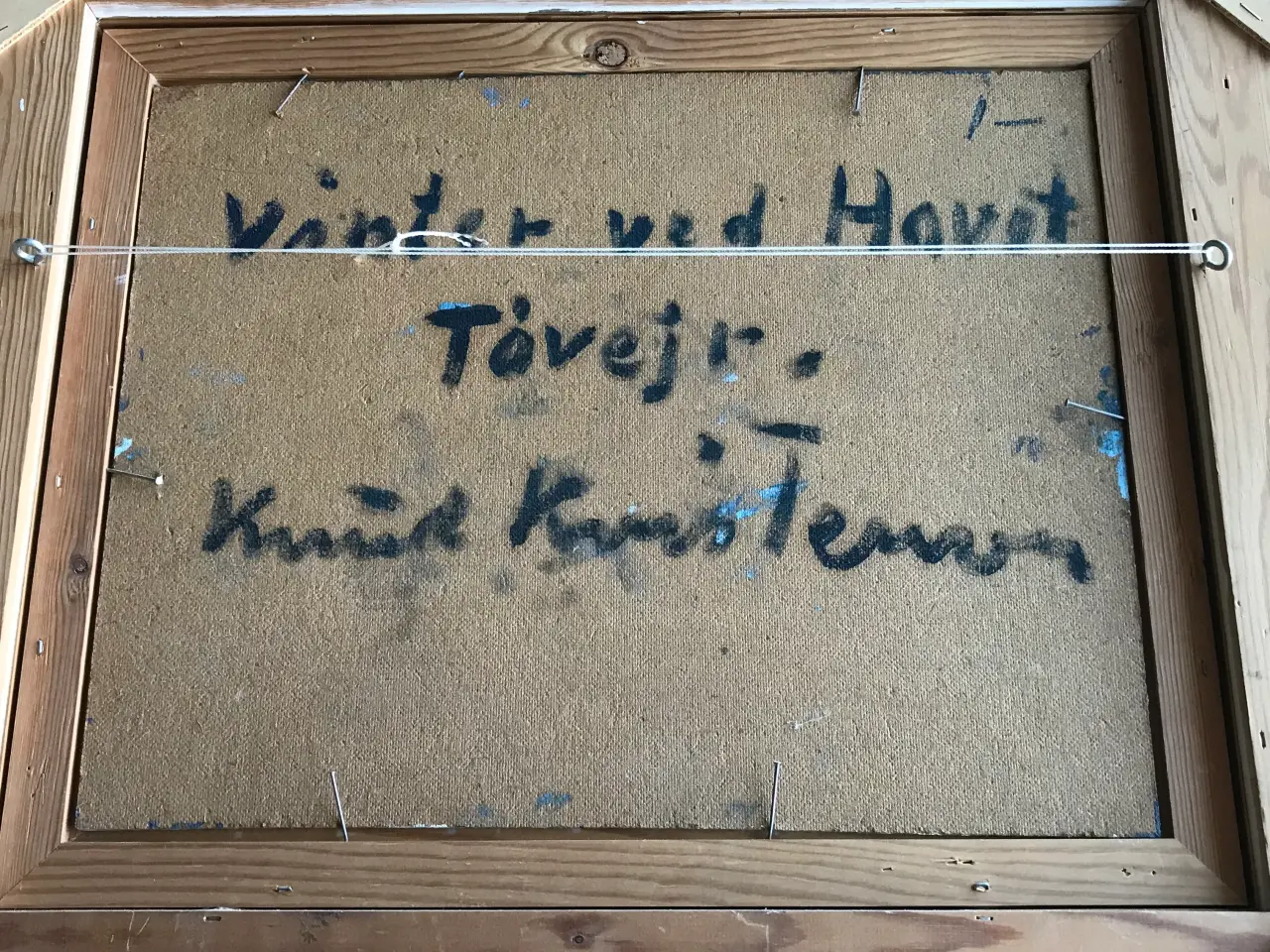 Billede 2 - "Vinter ved Havet  -  Tøvejr."  Knud Kristensen