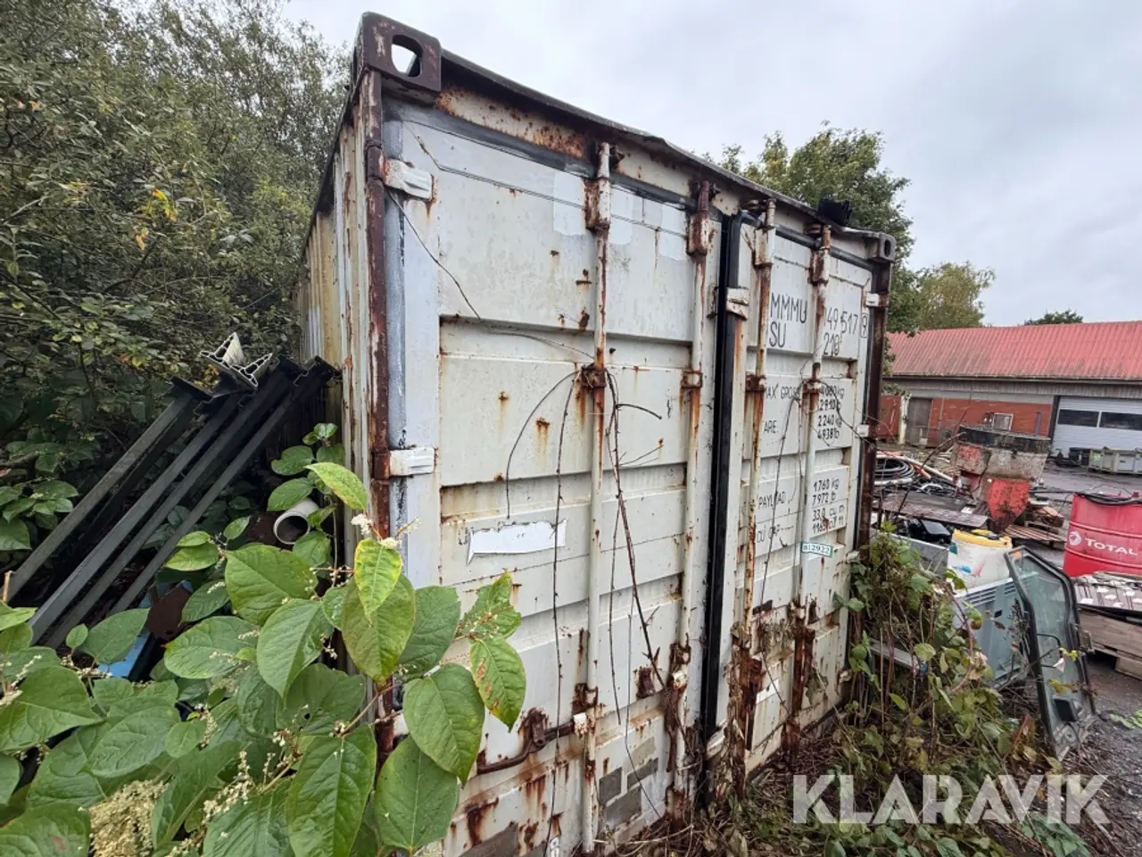 Billede 2 - 20 fods container Pernctp cccp 24000kg - med inventar