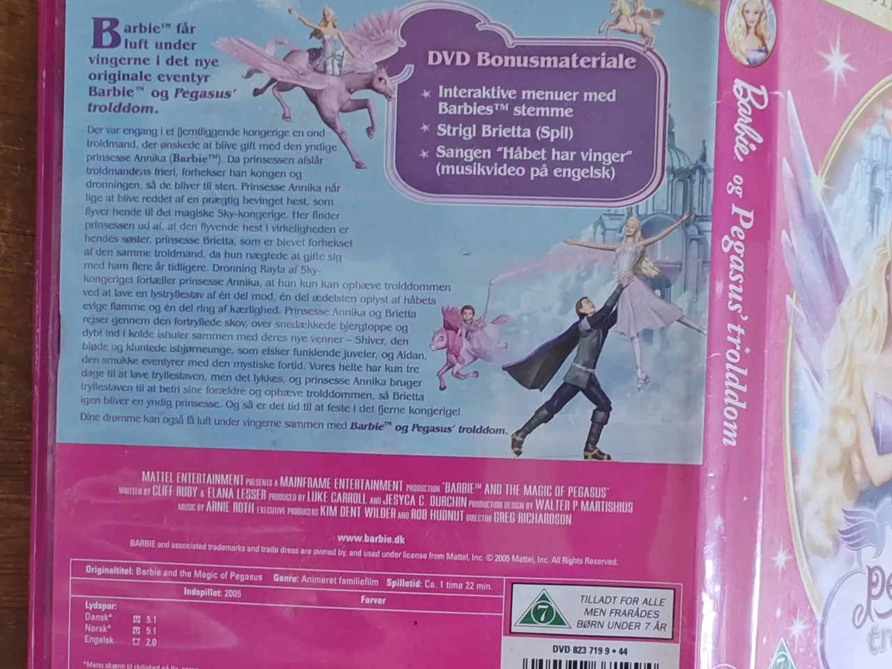 Billede 2 - Barbie Pegasus trolddom DVD